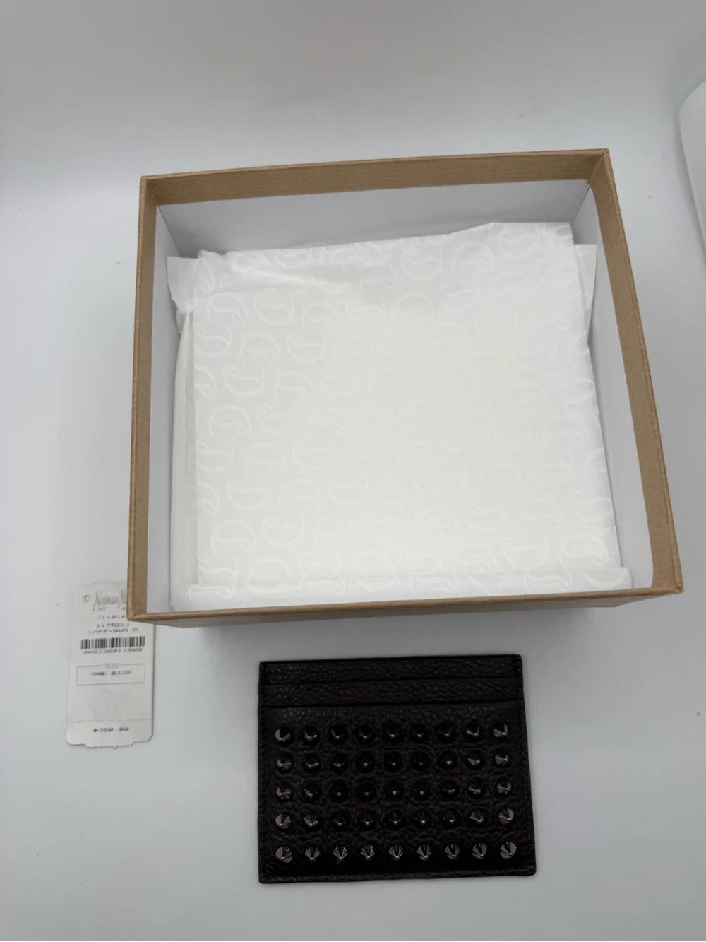 Christian Louboutin Stud Detailed Cardholder NWT